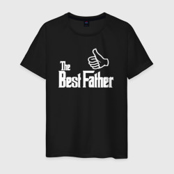 Мужская футболка хлопок The best father