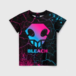 Bleach - neon gradient – Детская футболка 3D с принтом купить со скидкой в -33%