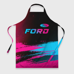 Фартук 3D Ford - neon gradient: символ сверху