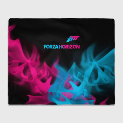 Плед 3D Forza Horizon - neon gradient: символ сверху