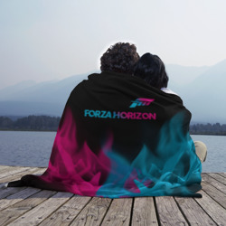 Плед 3D Forza Horizon - neon gradient: символ сверху - фото 2