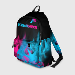 Рюкзак 3D Forza Horizon - neon gradient: символ сверху