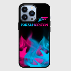 Чехол для iPhone 13 Pro Forza Horizon - neon gradient: символ сверху