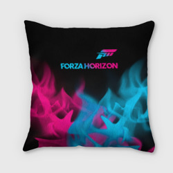 Подушка 3D Forza Horizon - neon gradient: символ сверху