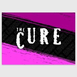 Поздравительная открытка The Cure rock Legends: надпись и символ
