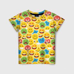 Детская футболка 3D Интернет эмоции