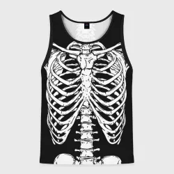 Мужская майка 3D Skeleton ribs