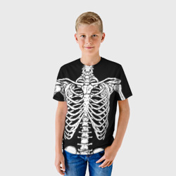 Детская футболка 3D Skeleton ribs - фото 2
