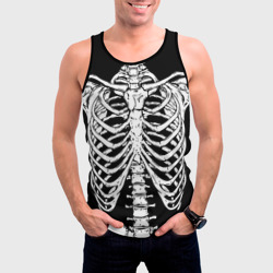 Мужская майка 3D Skeleton ribs - фото 2