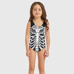 Детский купальник 3D Skeleton ribs