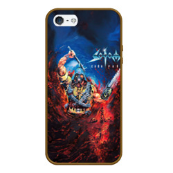 Чехол для iPhone 5/5S матовый Sodom Cod red