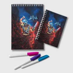 Блокнот Sodom Cod red