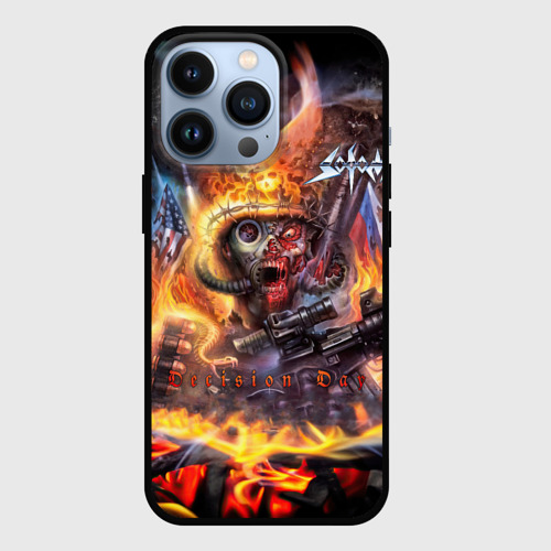 Чехол для iPhone 13 Pro Sodom Decision day, цвет черный