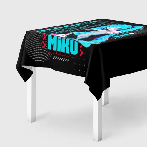 Скатерть 3D Девочка Хацуне Мику