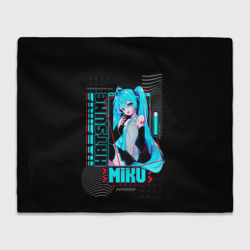 Плед 3D Девочка Хацуне Мику