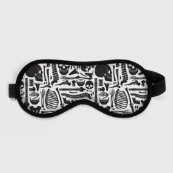 Маска для сна 3D Human osteology