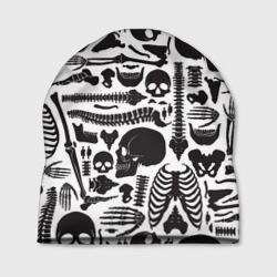 Шапка 3D Human osteology
