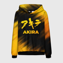 Мужская толстовка 3D Akira - gold gradient