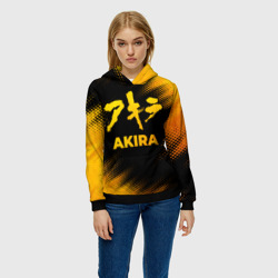 Женская толстовка 3D Akira - gold gradient - фото 2