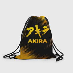 Рюкзак-мешок 3D Akira - gold gradient
