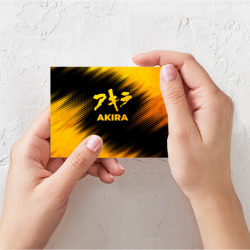 Поздравительная открытка Akira - gold gradient - фото 2