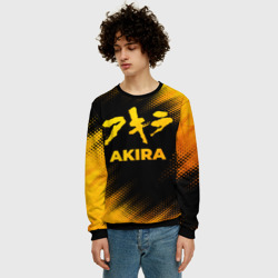 Мужской свитшот 3D Akira - gold gradient - фото 2