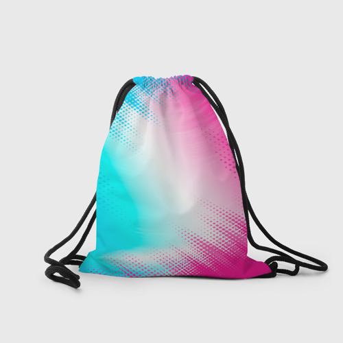 Рюкзак-мешок 3D Volkswagen neon gradient style - фото 2