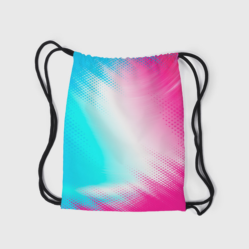 Рюкзак-мешок 3D Volkswagen neon gradient style - фото 7