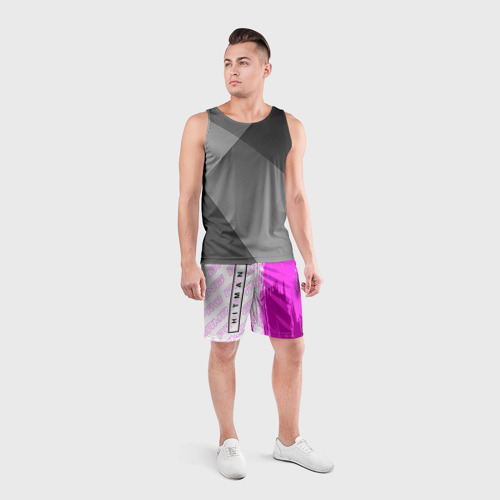 Мужские шорты спортивные Hitman pro gaming: по-вертикали, цвет 3D печать - фото 4
