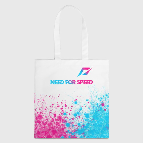 Шоппер 3D Need for Speed neon gradient style: символ сверху