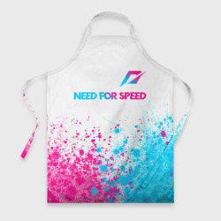 Фартук 3D Need for Speed neon gradient style: символ сверху