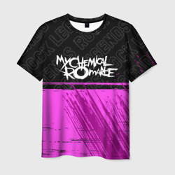 Мужская футболка 3D My Chemical Romance rock Legends: символ сверху