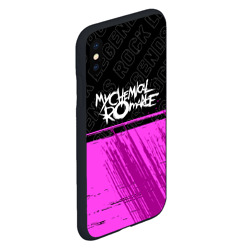 Чехол для iPhone XS Max матовый My Chemical Romance rock Legends: символ сверху - фото 2