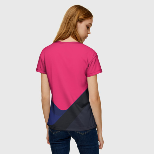 Женская футболка 3D Пит с тату, цвет 3D печать - фото 4