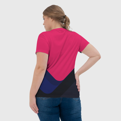 Женская футболка 3D Пит с тату, цвет 3D печать - фото 7