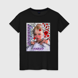 Ningning - Aespa – Женская футболка хлопок с принтом купить со скидкой в -20%