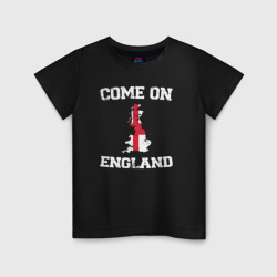 Детская футболка хлопок Come on England