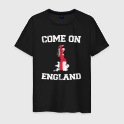 Come on England – Мужская футболка хлопок с принтом купить со скидкой в -20%