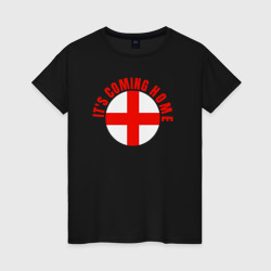 Женская футболка хлопок Coming home England