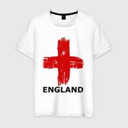 Мужская футболка хлопок England flag