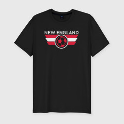 Мужская футболка хлопок Slim New England