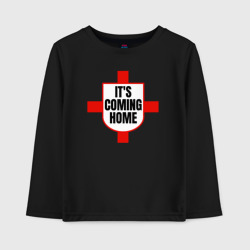 Детский лонгслив хлопок England coming home