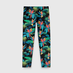 Детские леггинсы 3D Попугаи Макса Пэйна из гта