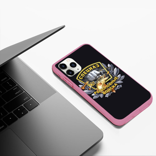 Чехол для iPhone 11 Pro Max матовый с принтом Рыболовные Войска - Спецназ, фото #5