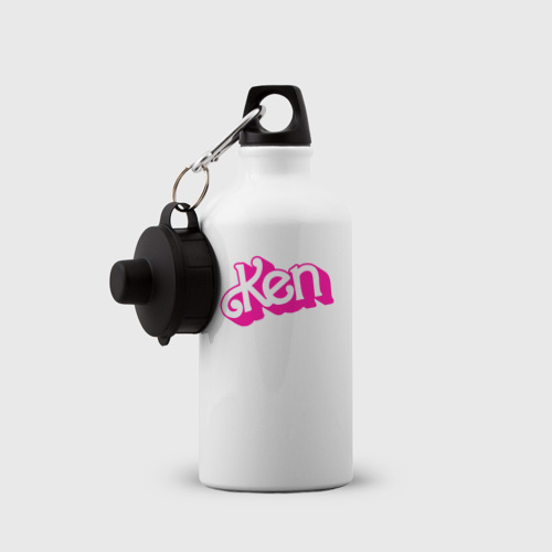 Бутылка спортивная Логотип розовый Кен - фото 3