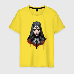 Evil Nun – Мужская футболка хлопок с принтом купить со скидкой в -20%