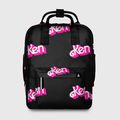 Женский рюкзак 3D Логотип Кен - патерн