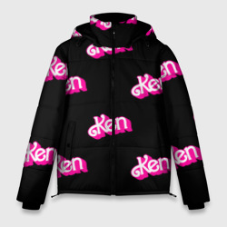 Мужская зимняя куртка 3D Логотип Кен - патерн