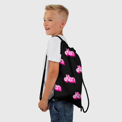 Рюкзак-мешок 3D Логотип Кен - патерн - фото 2