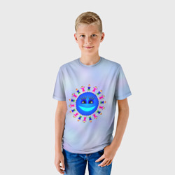 Детская футболка 3D Земля детей - фото 2